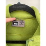REI Polartec Light Green Fleece Zip Up Vest Womens M Size M Photo 3