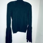 Leith  Black Moody Witchy Buckle Choker Neck Sweater Size XS Photo 12