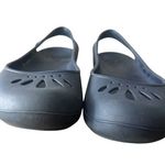 Crocs  Kadee Flats Womens 9 Navy Blue Slingback Ballet Comfort Shoes Slip On Photo 4