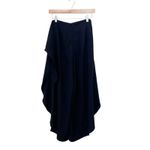 Lulus  Black Cropped Pants Flowy Fabric Sides Sz XS Photo 3