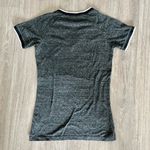 Marlins MLB Baseball Genuine Merchandise 2016 Gray Marled V Neck Bling Shirt Top Photo 1