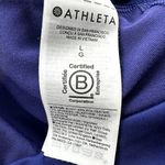 Athleta Ace Tennis Skort 13.5" High Waisted Pleated Golf Athletic Deep Blue L Photo 3