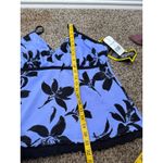 MiracleSuit NWT Womens Blue Black Tankini Top Sz 20W Tummy Control Floral Swim Photo 9