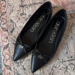 Calvin Klein black pointy ballet flats sz 8M Photo 0