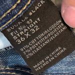 Buckle  black fit no 93 straight Denim Blue Women's Jean Shorts Photo 2