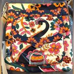 The Sak Womens Bag Floral Multicolor Waxed Coated Denim / Canvas Crossbody Bag - NEW Photo 9