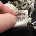 Christopher & Banks Faux Twinset Top Mixed Print Open Front Black XL Photo 4