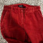 EXPRESS Burnt Orange Corduroy Wide Leg Pants Photo 1