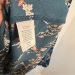 Melrose and Market Long Sleeve Ruffle Top Japanese Branches Photo 11