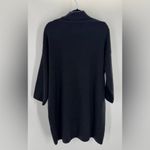 Pomander Place Noir Vivianne Turtleneck Sweater Dress Shimmery Black Size XL NWT Photo 3