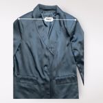 Endless Rose  Black Satin Single Breast‎ Blazer Jacket Size XS Photo 4