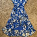London Times Blue Floral dress Photo 1