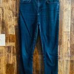 Kate Spade Broome Street High Rise Dark Wash Straight Jeans Size 28 rise 12 inseam 27 length 39 J5 Photo 0