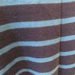 Peter Som  Blue Striped Swing Knit Dress - Size 12 Sleeveless Summer Casual Photo 6