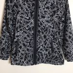 Jamie sadock ladies zip up lightweight tennis golf sports jacket size small Black Photo 4