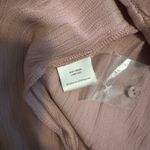 Bobi  Black Los Angeles knotted satin shirt dress in quartz size M Photo 5