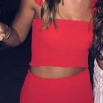 Red Two Piece Photo 0