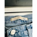 joe's jeans Light Wash Denim Straight-Leg Wide-Cuff Mia Wide Cuff Jeans Size 31 Photo 6