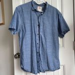 Levi's Blue Casual Button Down Shirt Short Sleeve Photo 1