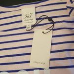 Cinq à Sept 💕CINQ A SEPT💕 Boatneck Striped Graphic Tee ~ Ooh La La Medium M NWT Photo 5