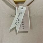 Philosophy Women’s Casual Hooded Pullover Light Pink Size XS NWT Photo 8