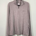 Callaway Men's Grey Performance Long Sleeve Quarter Zip Pullover Top Size M Photo 0