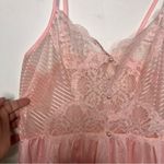 Vintage Undercover Wear lingerie long nightgown pink size medium made in the USA Photo 2