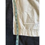 Riders By Lee Lee Riders Khaki Tan Cargo Capri Pants Size 16 High Rise Pockets Zip Logo Photo 6