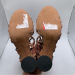 Rebecca Minkoff NWOB  Apolline Snake Leather Strappy heel Rosewood Size 6 M 1191 Photo 6