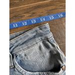 BP . Womens Distressed Mom Jean Straight Baggy Leg Ripped Light Wash Size 27 Photo 8