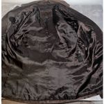 Women’s Suede 100% Genuine Leather Blazer 10 Espresso Brown Photo 9