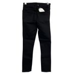 Universal Standard Seine High Rise Skinny Jeans Solid Black Size 00 New Photo 1