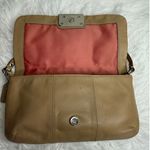 Coach  y2k Tan Kristin Mini Purse Wristlet Photo 2