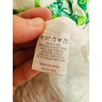 STAUD Green White Paisley Printed Three Quarter Sleeve Caroline Midi Dress sz 12 Photo 6