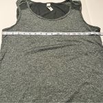 Bally Total Fitness Womens XL‎ Green Grey Athletic Sleeveless Shirt Tank Top Gym Photo 3