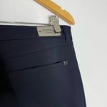 Max Mara Weekend  High Waist Skinny Stretch Pants Navy Approx Size 10 Photo 4