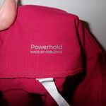 Fabletics Women’s Powerhold Red Leggings with Satin Accents size M Photo 5