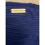 Lands End Coastal Sprit Textured Mini SWIM skort Skirt Rock Blue Sz 16 NWTS Photo 10