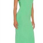Lovers + Friends  Lucy Midi Dress in Kelly Green Medium Photo 0