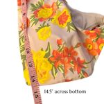 Aerie New  Women's Sz L/XL Scoop Bikini Top Floral Tropical Ruffle Strap Swim Photo 9