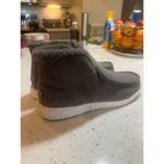 ocean coast SHERPA lined booties dark gray womens size 9.5 Photo 5