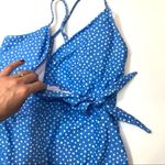 Jessica Simpson blue polka dot One-Piece Swimsuit Photo 3