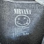 Nirvana  Oversized Crewneck Long Sleeve Sweatshirt Size Small/Medium Photo 2