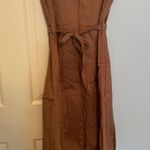 Adele Altman Dress Brown Size M Photo 1