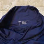 Aerie Navy Blue Embroidered Leggings Photo 1