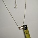 Kendra Scott  Dichronic Glass Pink Gold Tone Necklace Adjustable Length Photo 4