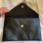 B-low the Belt  Black Studded Clutch Leather WRISTLET Purse NEW Photo 3