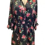 Siren Lily  Size 3X Bright Floral Print with Elastic Waist Dress. New With Tags Photo 1