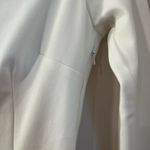 Katie May  Glisten Ivory White Open Back Long Sleeve Mini Dress XS Bridal Party Photo 7