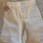 Dress Up  white wide leg jeans Photo 0